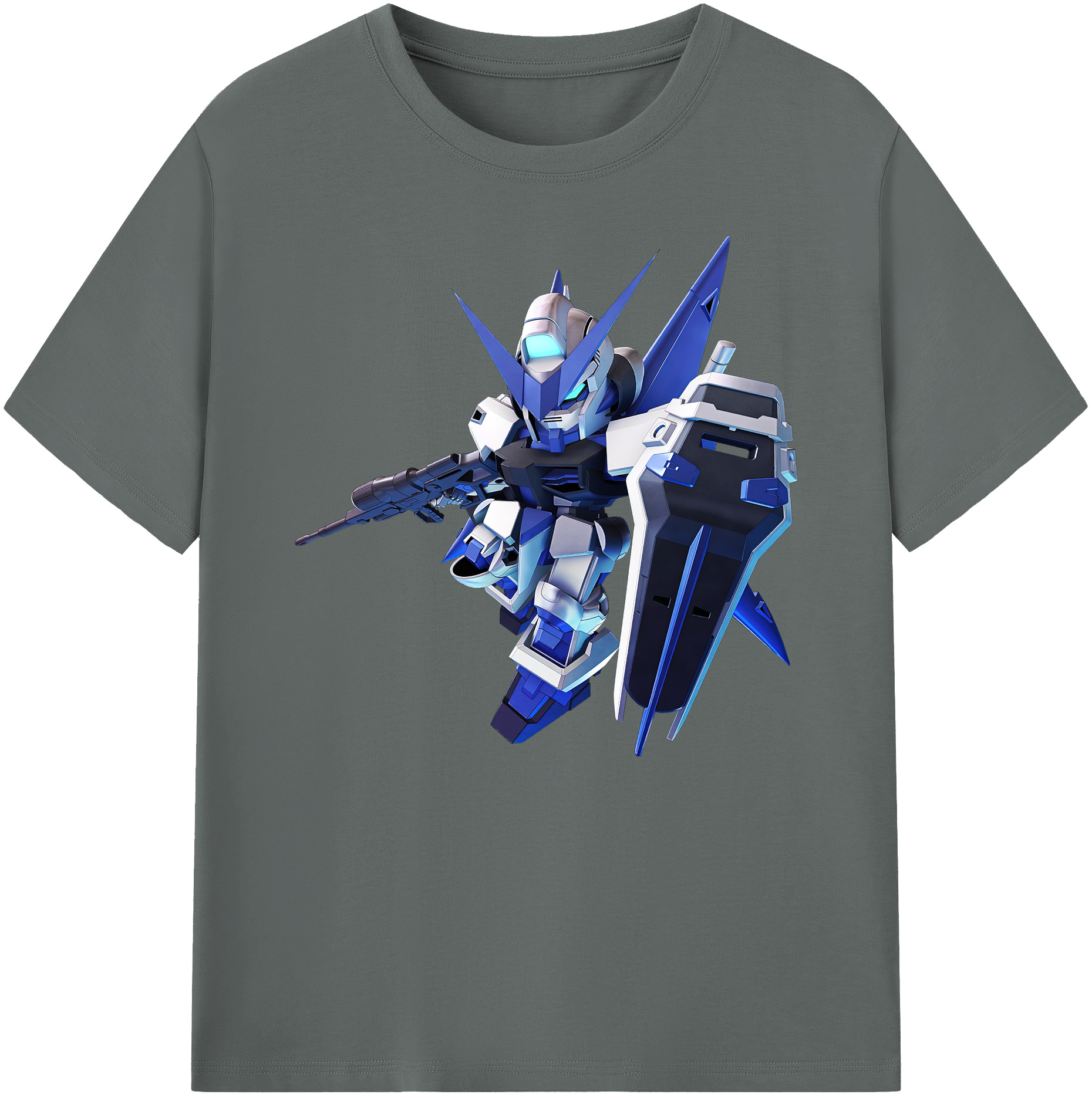（画像用） 機動戦士ガンダム Mobile Suit Gundam 綿100％ メンズ半袖Tシャツ｜肌触りやわらか＆通気性